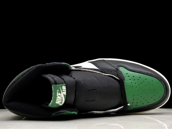Bmlin shoes NRG Pine Green OG High 555088-302 Sail-Black Jordan 1 Air 0817